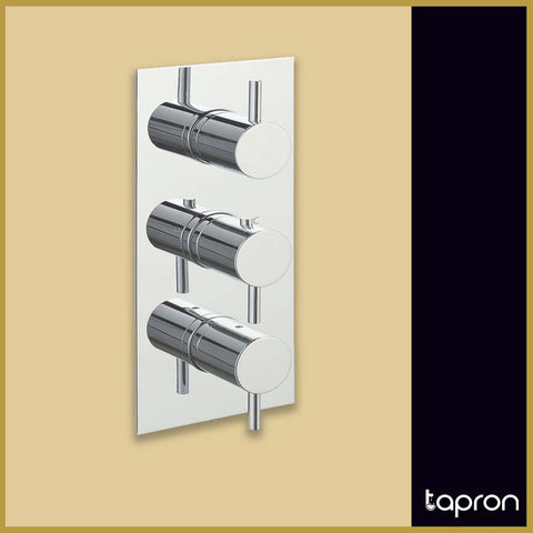Chrome Thermostatic Showers-Tapron