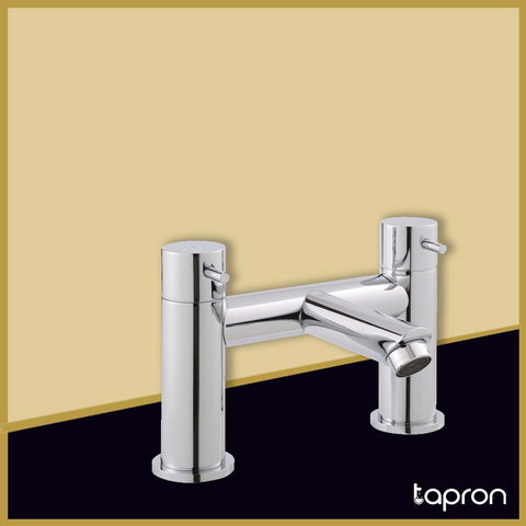 Chrome Deck Mounted Bath Filler Tap-Tapron