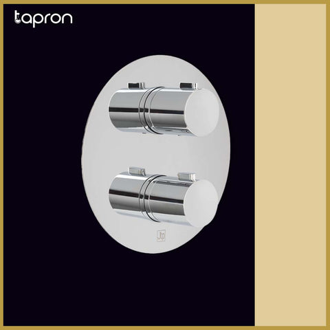 Single Outlet Concealed Dual-Control Thermostatic Valve-Tapron