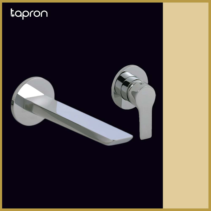 Wall Mounted Single Lever Basin Mixer Tap—Tapron