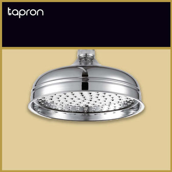 Traditional Victorian Shower Heads Chrome Finish Secondary image