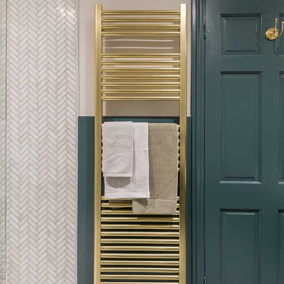 gold towel radiator 