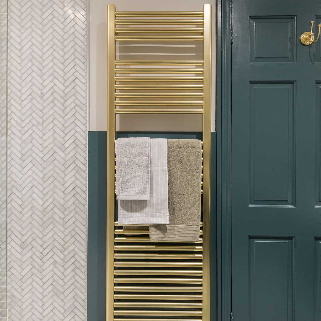 gold towel radiator 