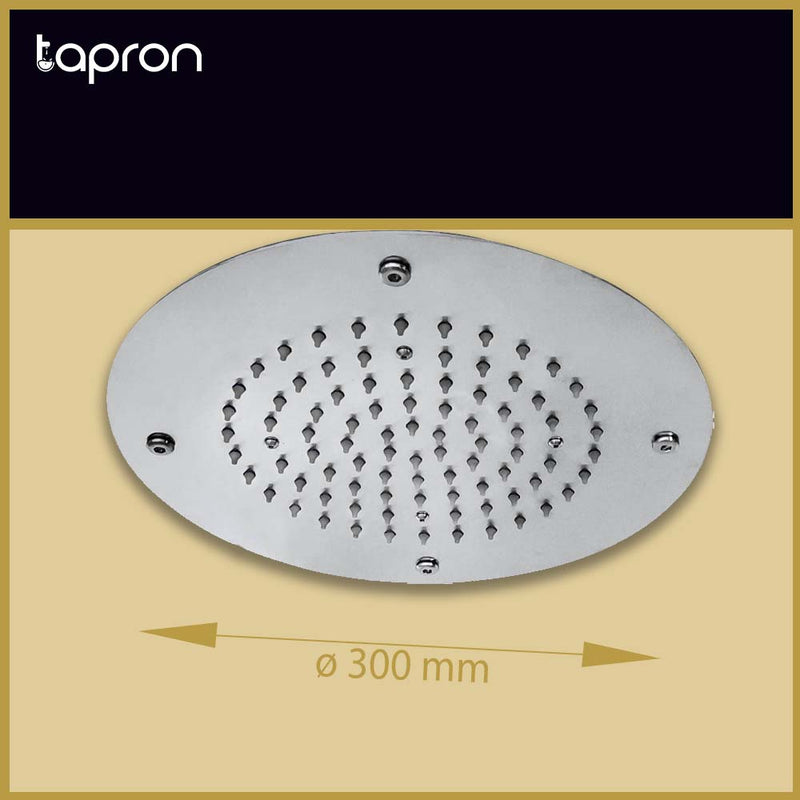 Shower Heads Arms and Risers-Tapron