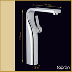 Chrome Bathroom Taps-Tapron