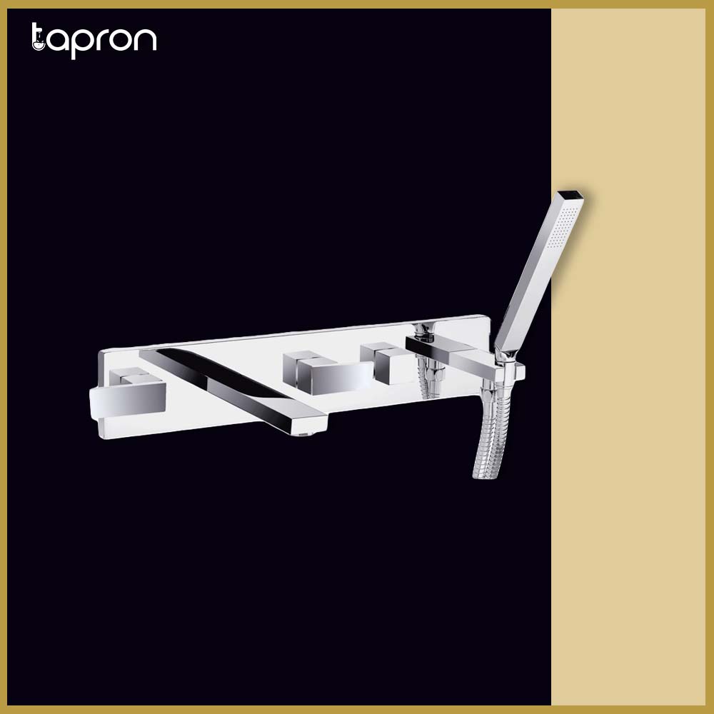 Wall Mounted 5 Hole Bath Filler Tap -Tapron
