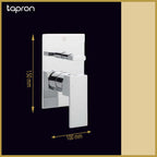 2 Way Concealed Diverter Shower Valve-Tapron