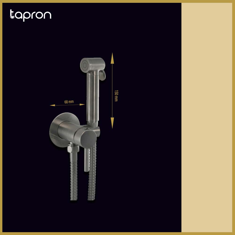 gun metal bidet spray