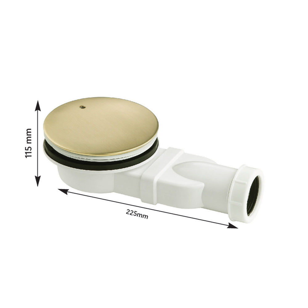 slim shower waste