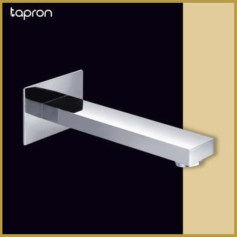 Chrome Wall Mounted Bath Filler Spout Secondary image