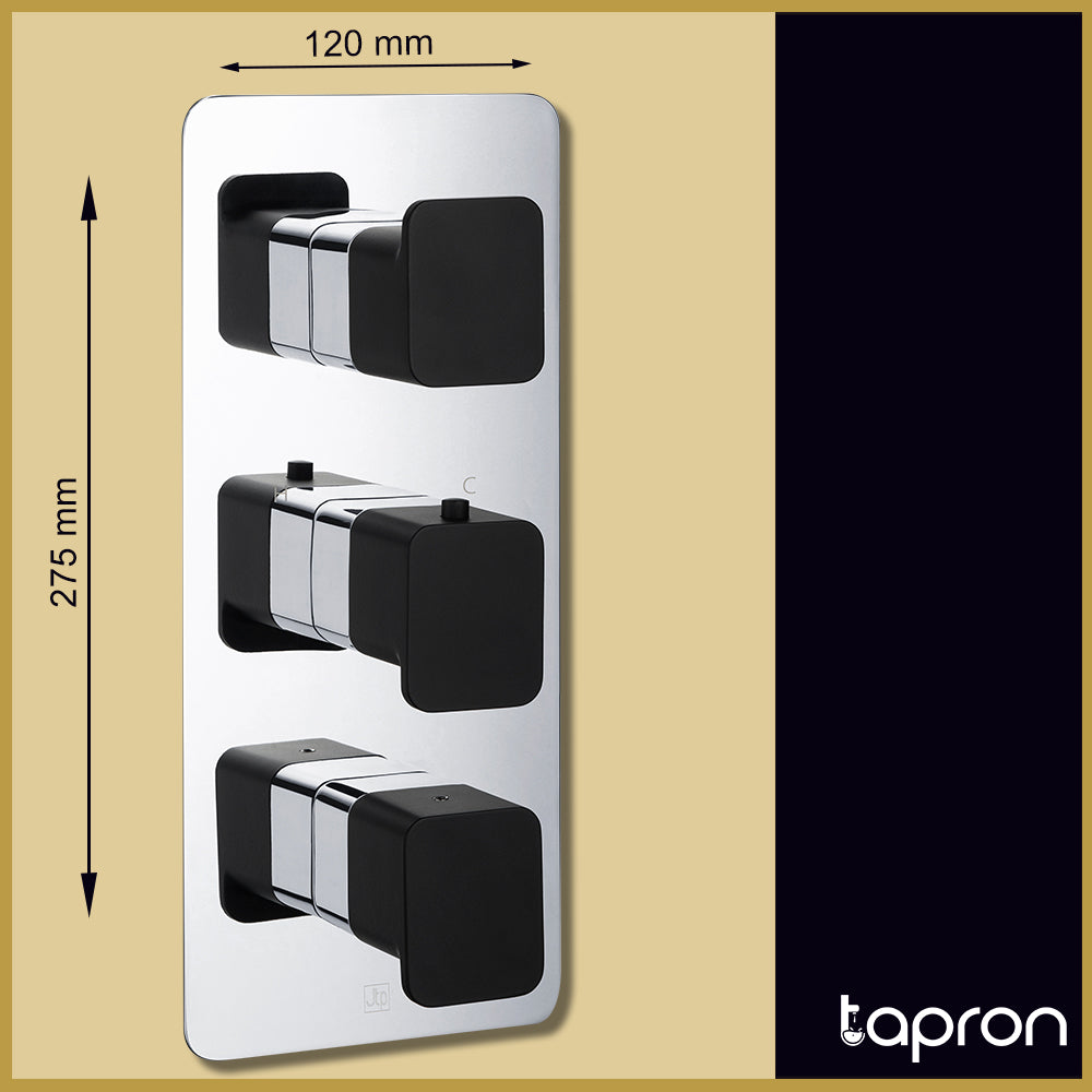 2 Outlet Concealed Shower Mixer Valve - Tapron