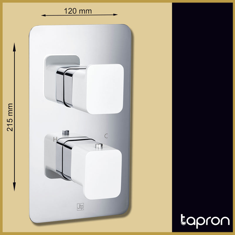  Single Outlet Thermostatic Shower Valve - Tapron