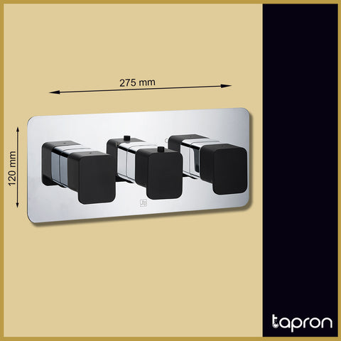  2 Outlet Concealed Shower Valve - Tapron