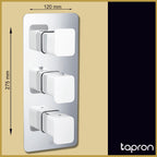 2 Outlet Vertical Shower Valve - Tapron