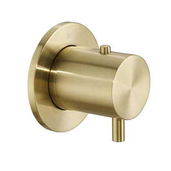Thermostatic Douche Valve - Brushed Brass Main image