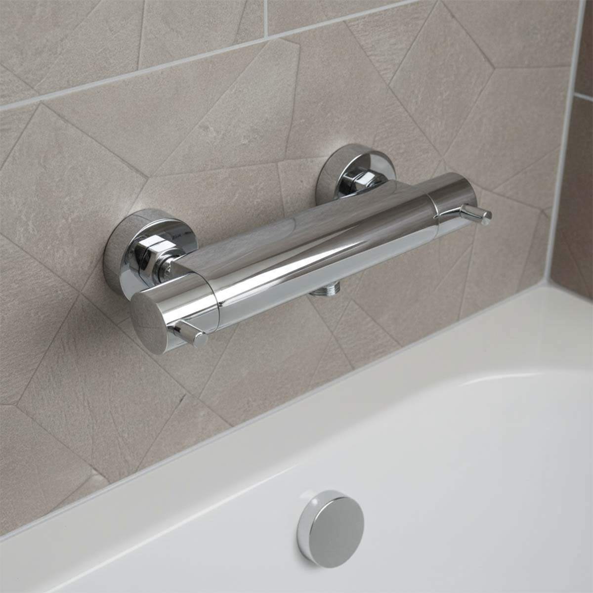 Wall Mounted Thermostatic Shower Bar Valve