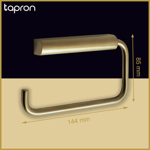 Gold Toilet Paper Holder in wall mounted- Tapron
