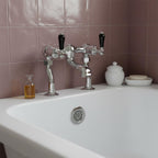 Traditional Deck Mounted Bath Filler Tap – Chrome