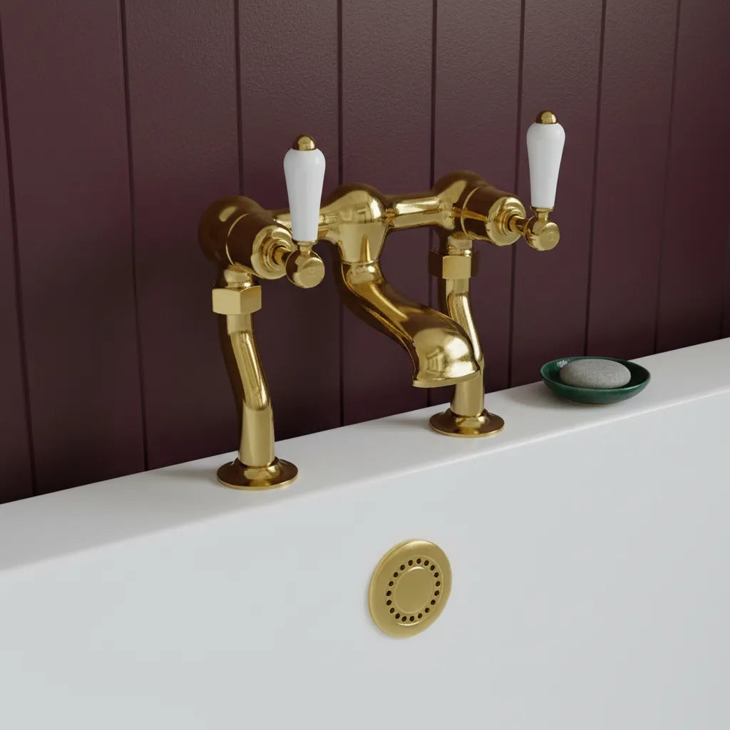 Traditional Deck Mounted Bath Filler Tap  Main image
