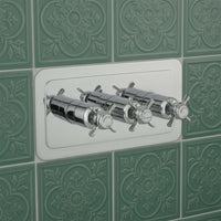 Traditional Dual Outlet Concealed Shower Valve