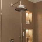 Traditional Victorian Shower Head Chrome - 200mm