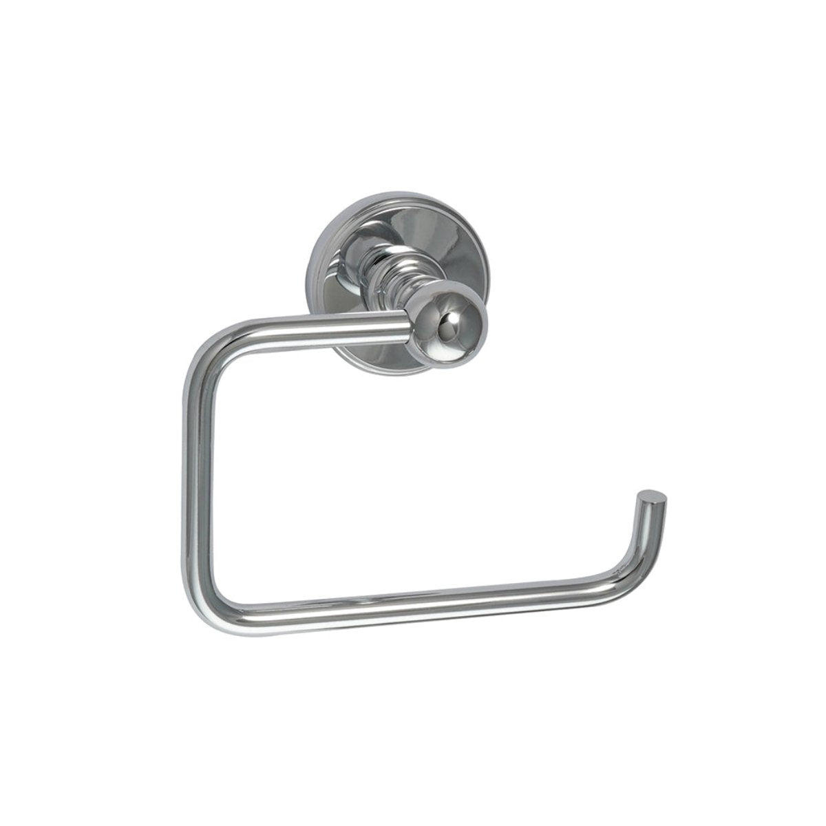 Traditional Wall Mounted Toilet Roll Holder - Chrome Secondary image