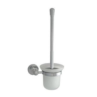 Wall Mounted Toilet Brush with Frosted Glass Secondary image