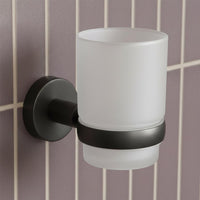 Tumbler Holder Brushed Black