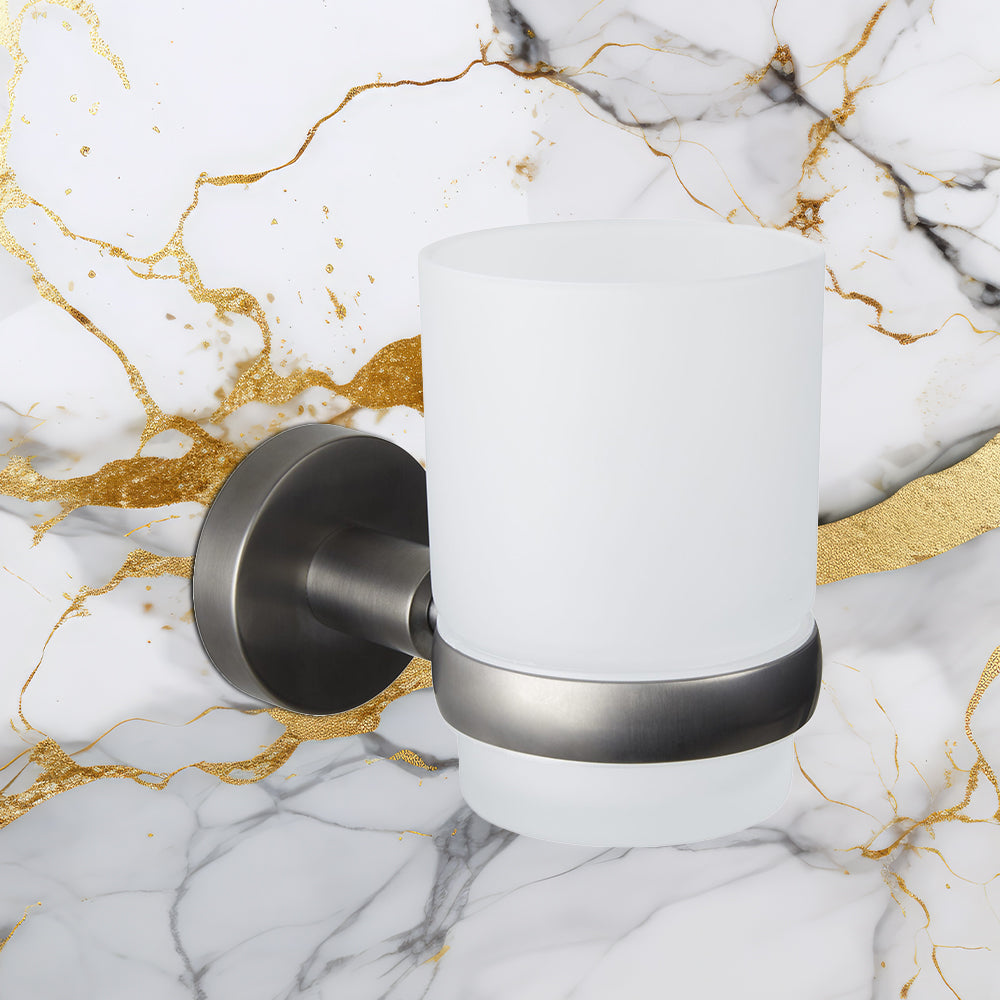 Tumbler Holder Brushed Black Main image