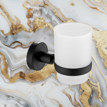 Tumbler Holder in Matt Black