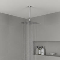 Ultra-Slim Low-Pressure Brass Shower Head - 400mm