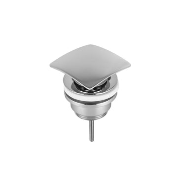 Universal Basin Waste Slotted/Unslotted - Chrome Finish
