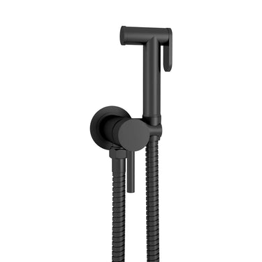 Douche Spray Kit including Douche Handset with Hose & Wall Bracket - Matt Black