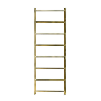 Brushed Brass Heated Towel Rail Radiator 1200mm x 500mm - Dual Fuel Secondary image