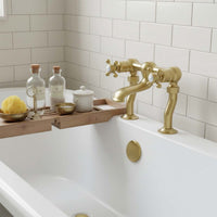 Victorian bath tap deck mounted 