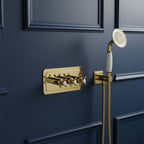 Victorian style Thermostatic Concealed 3 Outlet Shower Valve