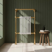 traditional heated towel rail radiator
