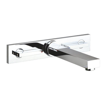 Wall Mounted 3 Hole Basin Mixer Tap
