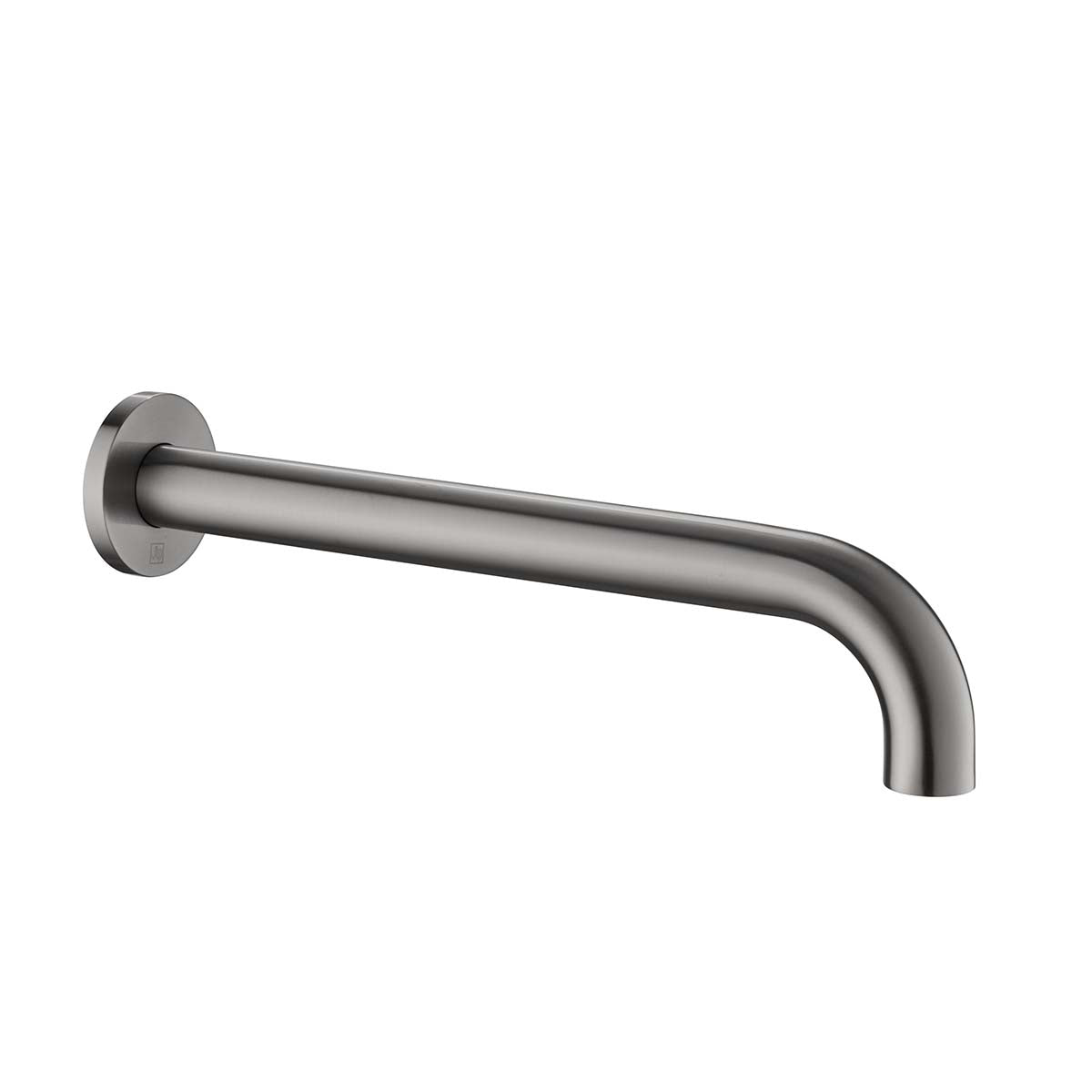 Wall Mounted Single Function Shower Head - brushed black