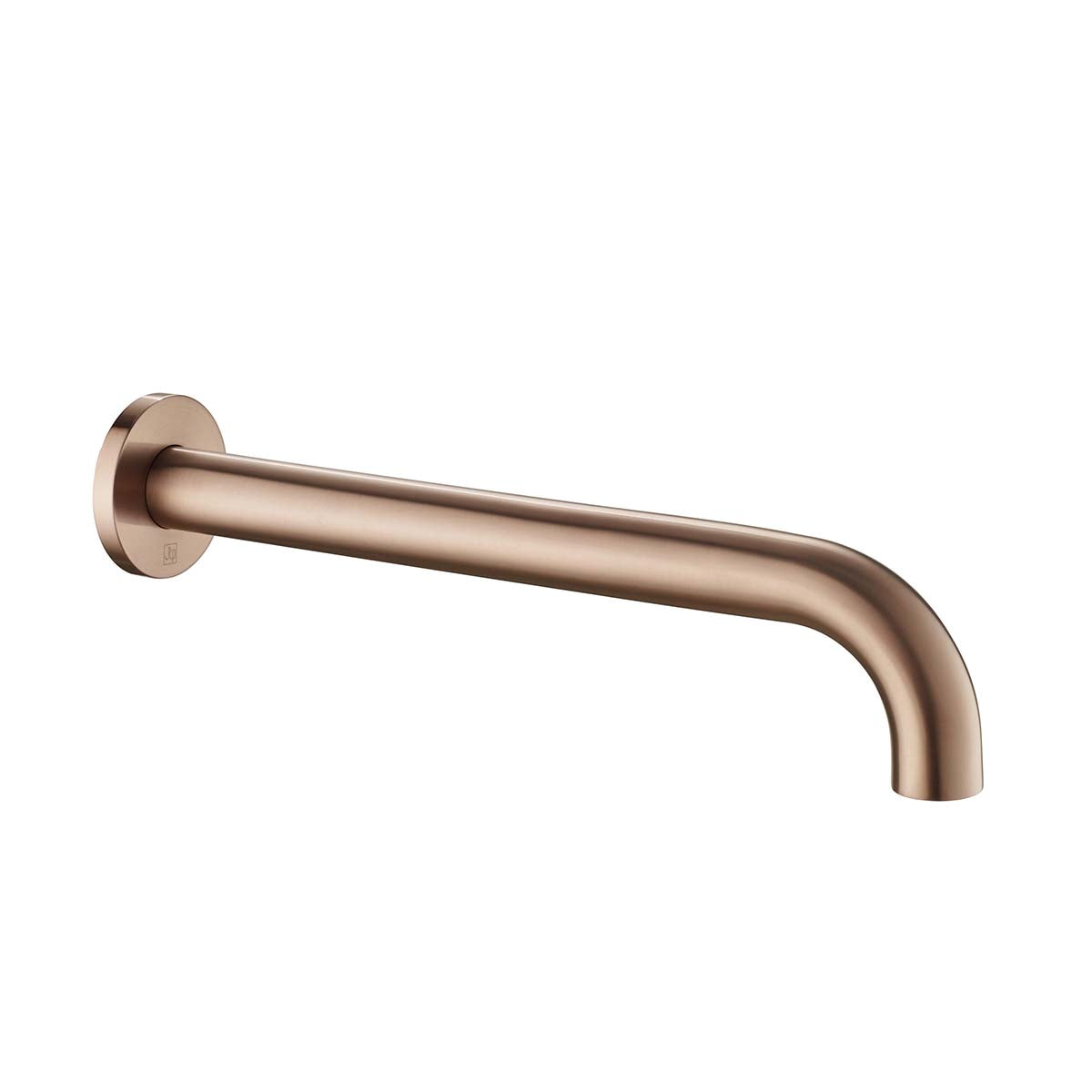 Wall Mounted Single Function Shower Head - brushed bronze