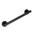 Wall Mounted Single Grab Bar - matt black 