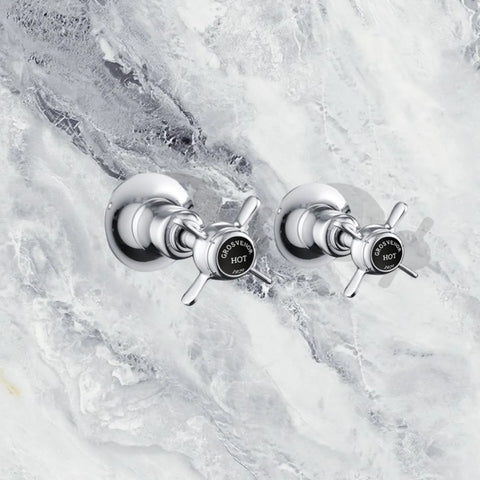 Crosshead On/Off Wall Mounted Valves