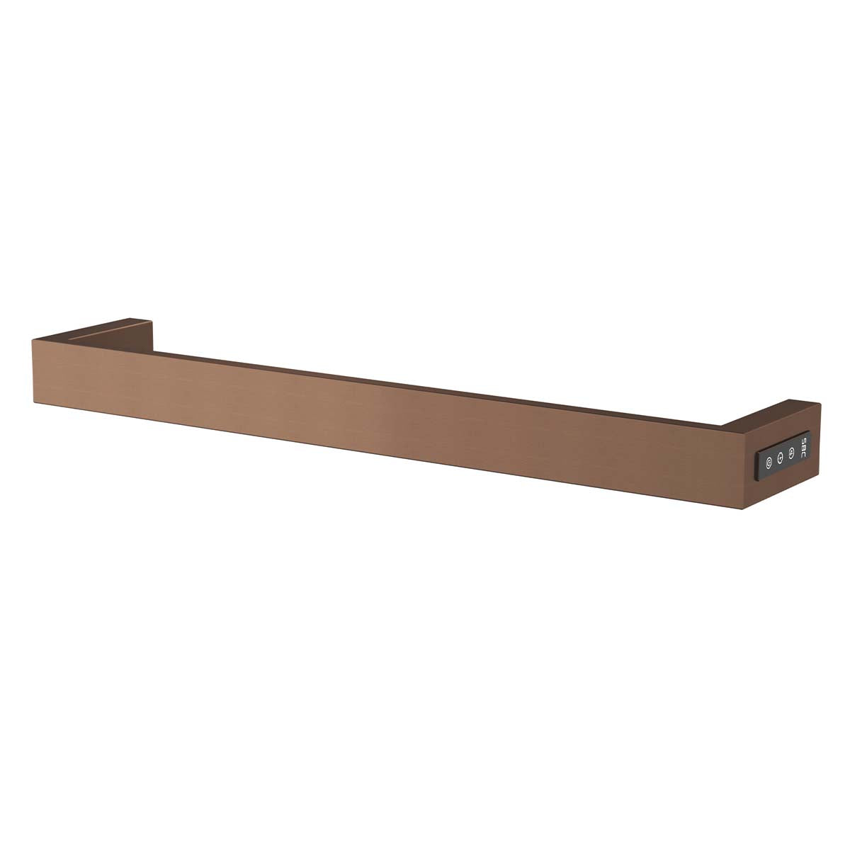 bronze electric heated towel rail