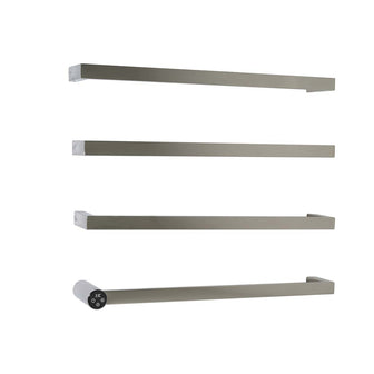 chrome electric towel bars with thermostat Main image