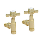 angled brass radiator valves