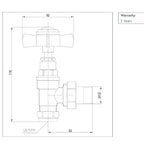 traditional towel radiator valves