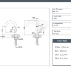 basin mixer tap technical details 