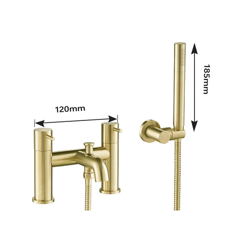 bath shower mixer taps with kit