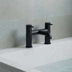bath filler tap deck mounted - matt black 
