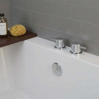 bath stop valves with knurled handles Main image
